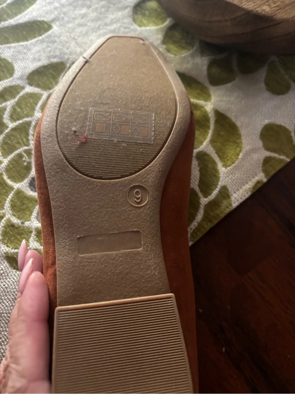 Journee Collection Suede Loafers in Brown size 9
